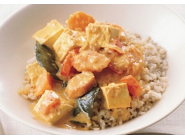 Curry Tofu With Rice