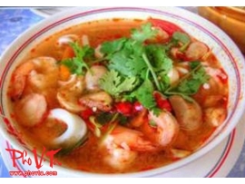Canh Chua Do Bien - Seafood Hot n'Sour Soup
