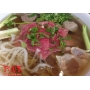 21. Pho tai, Gan - Rare beef slices and tendon